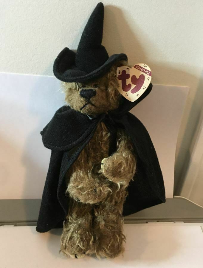 Ty Esmerelda The Witch Halloween Attic Treasures 1993 Teddy Bear New Nwt