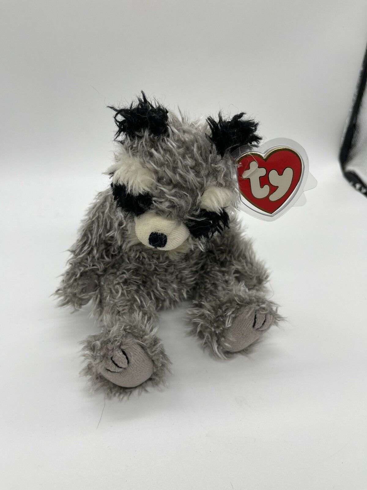 1993 Radcliffe The Racoon Ty Attic Treasures Jointed Toy Stuffed Animal