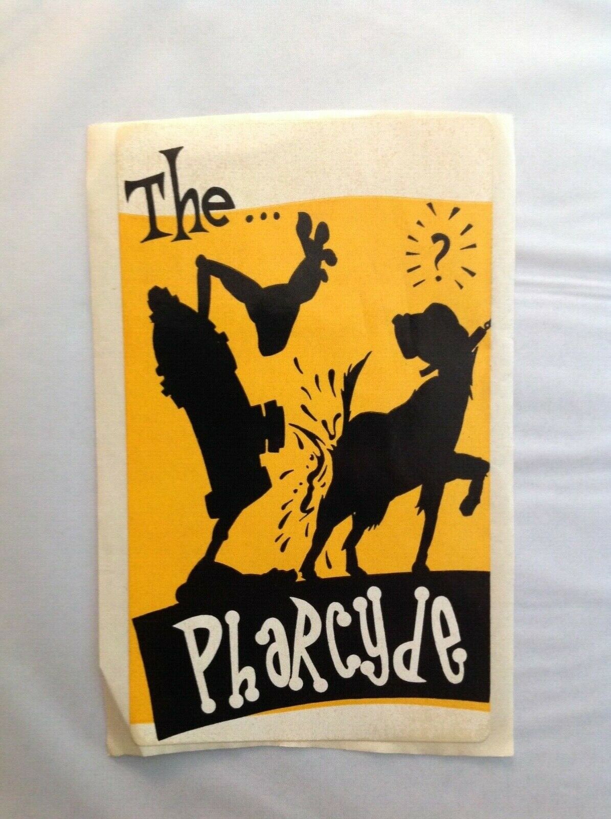 Vintage The Pharcyde Sticker Bizarre Ride Ii 2 Hip Hop Promo 1992 Rare Unstuck