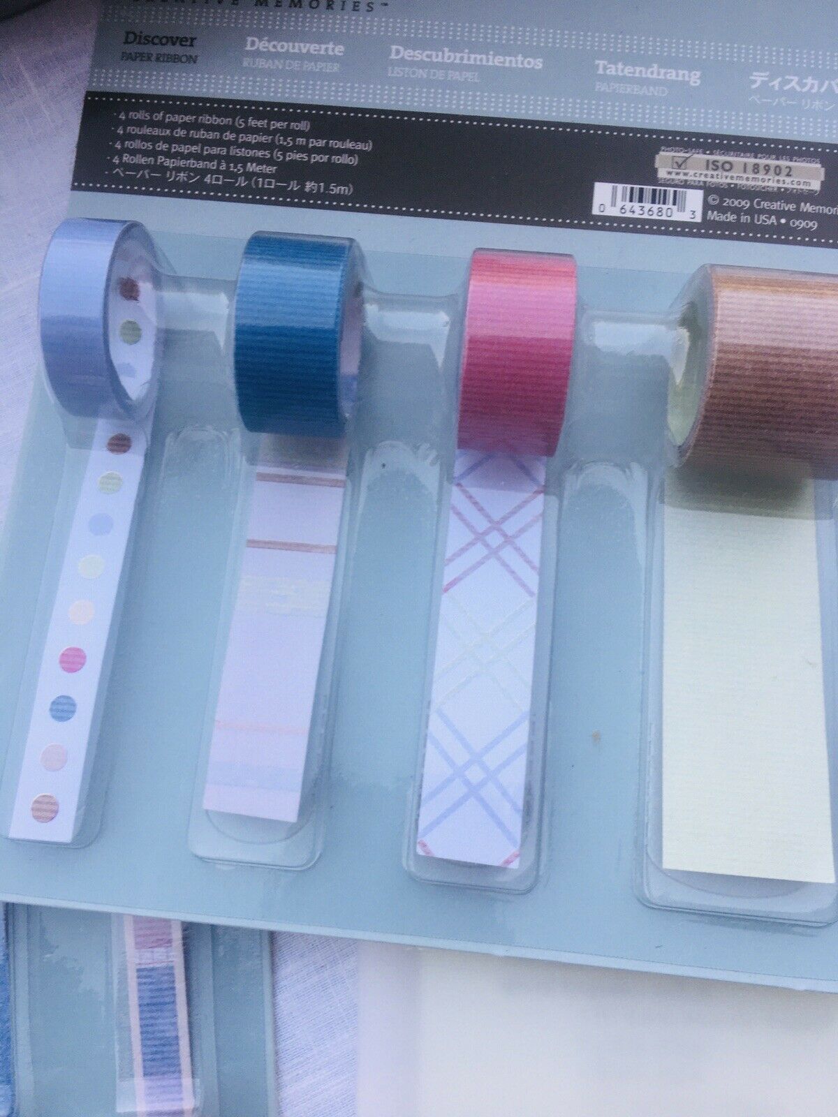 Creative Memories 16 Pc Lot Paper Ribbon Labeling Pencils Embellishments Baby