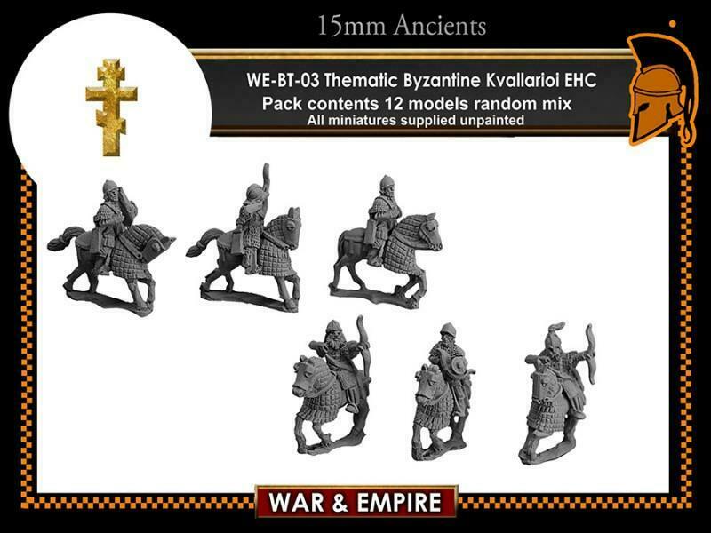 Forged In Ba War & Empire Minis Thematic Byzantine   Kavallarioi Ehc B Pack New