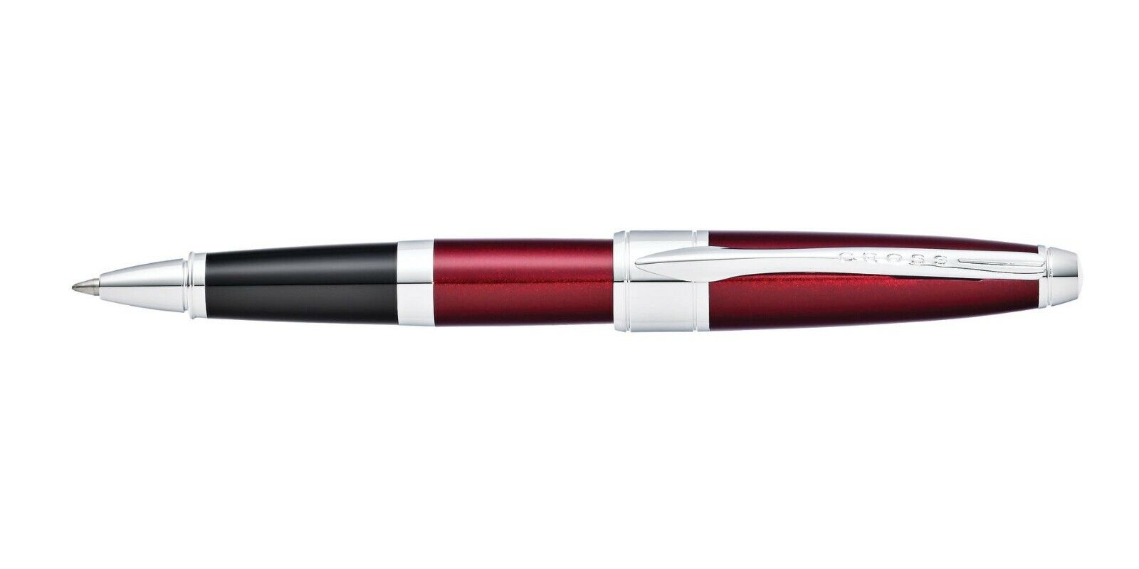 Cross Apogee Translucent Red Lacquer Rollerball Pen Retail Price $150.00