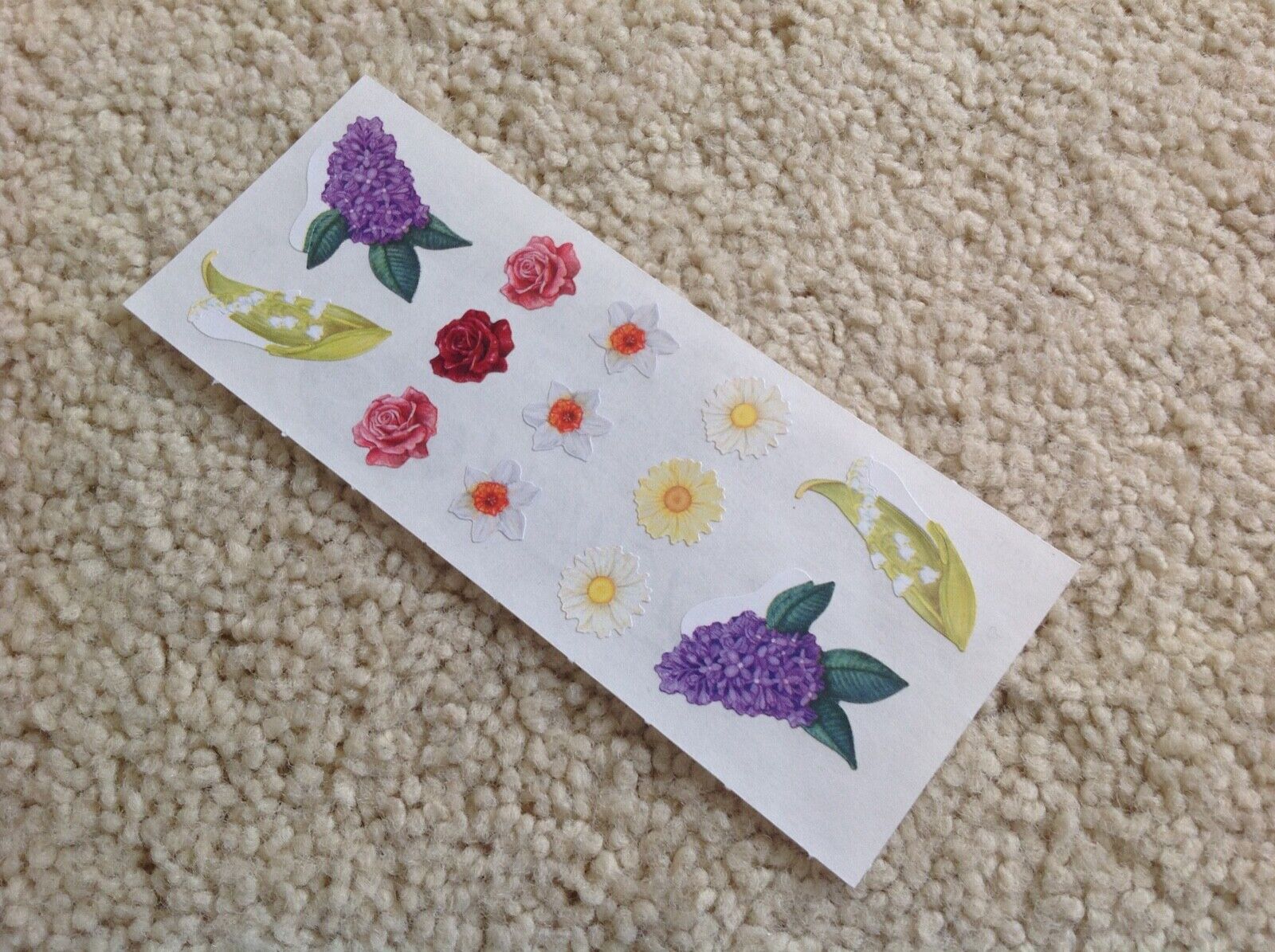 Creative Memories Stickers Flowers,mothers Day,spring, Scrapbook,craft,cards