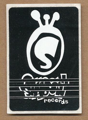 Shadow Records + Abstract Hip Hop Rare Promo Stickers