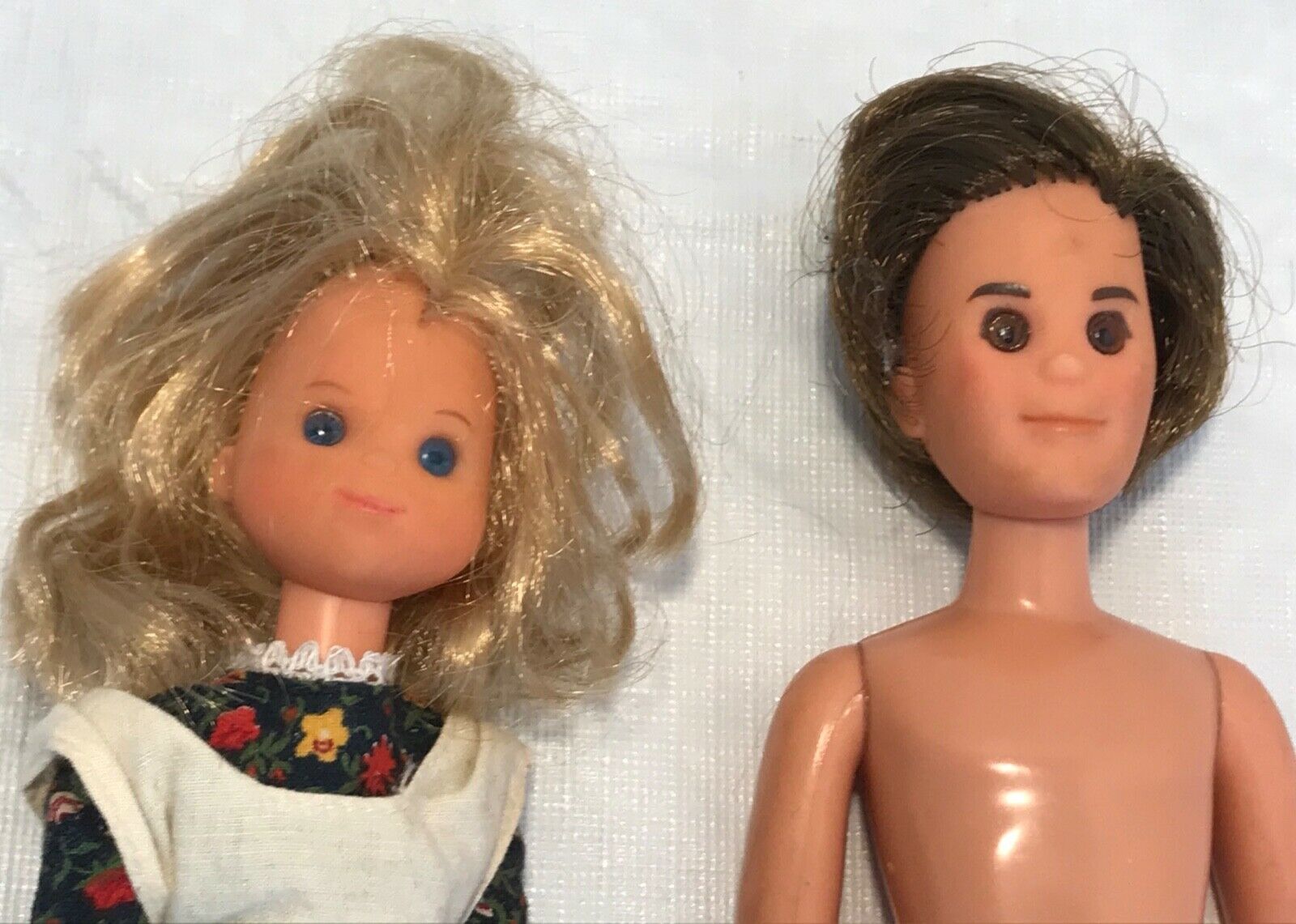 Sunshine Family Steve & Stephie Mattel Dolls Action Figures Toys Vintage 1973