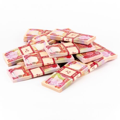 Buy 25,000 New Iraqi Dinar | 25,000 Uncirculated 25k Iqd | Iraq Money / Currency