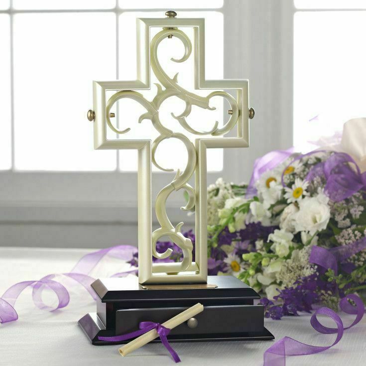The Unity Cross Pearlescent Wedding Centerpiece Christian Limited Edition