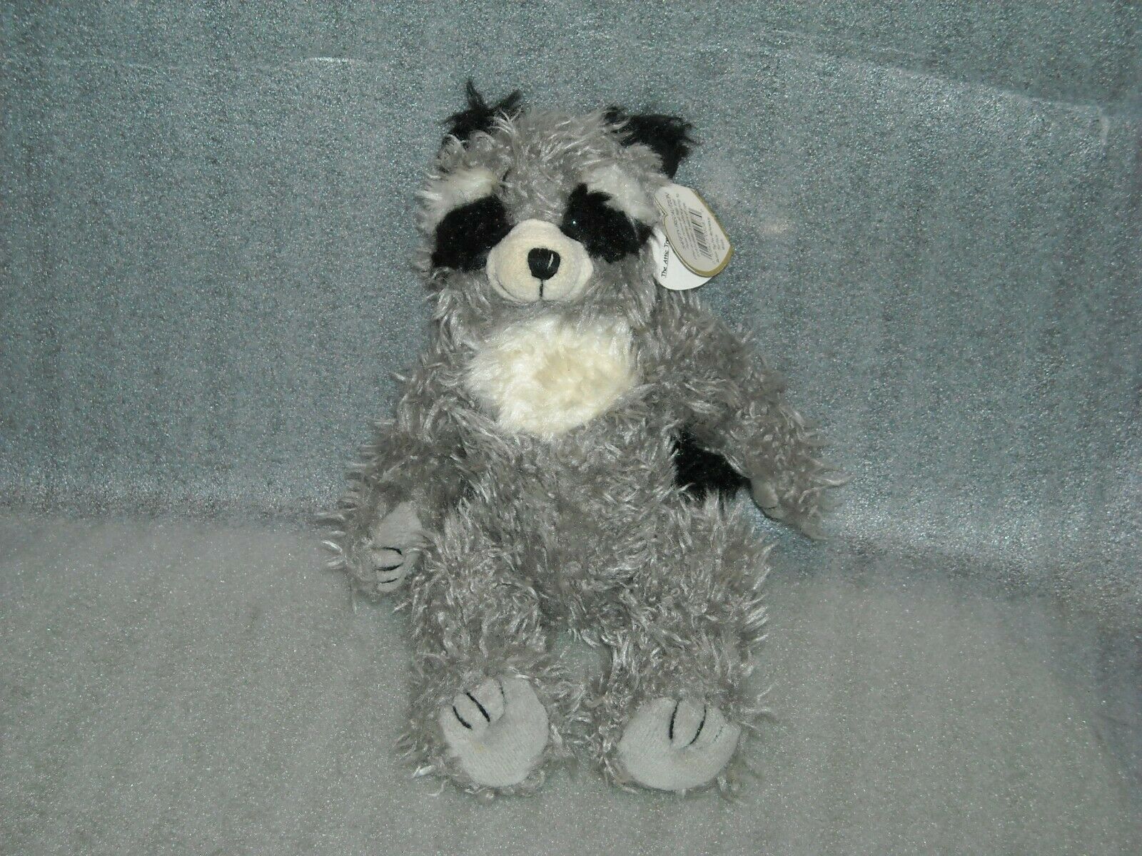 93 Ty Raccoon Attic Treasures Radcliffe Thief Of Hearts Plush Jointed Vintage 9"