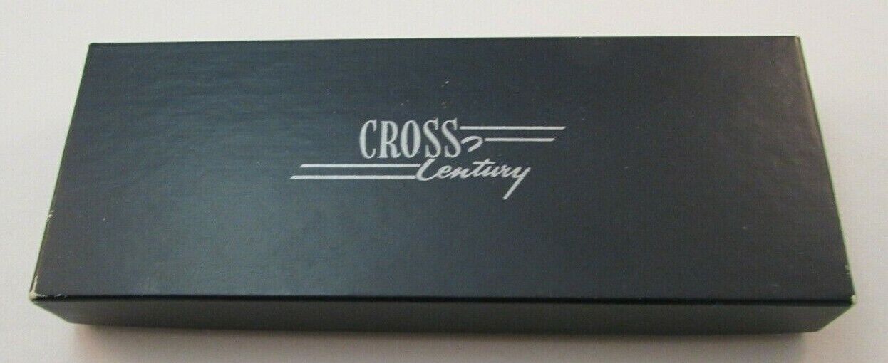 Vintage Cross Chrome Century 3501 Pen Pencil Set In Box Stix Baer & Fuller Rare