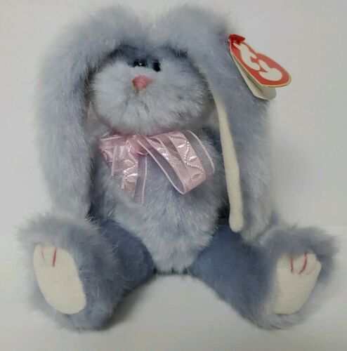 New Azalea Ty Attic Treasures Collection 6093 Lavender Bunny Rabbit 1993 Retired