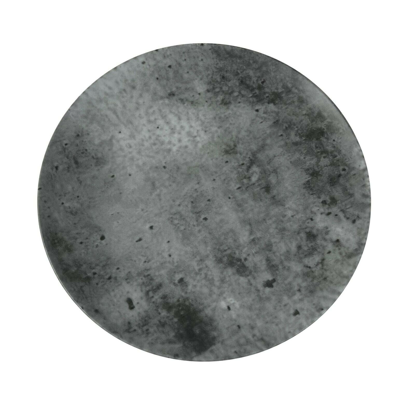 Stone Marble Effect Porcelain Charger Plate 12 Inch Events Home Decor