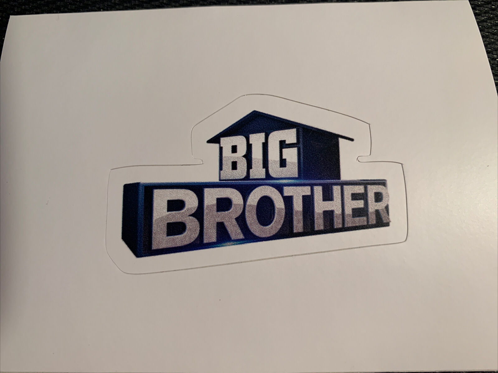 Big Brother Reality Show Logo Sticker - Free Shipping - 2.3" X 1.5"