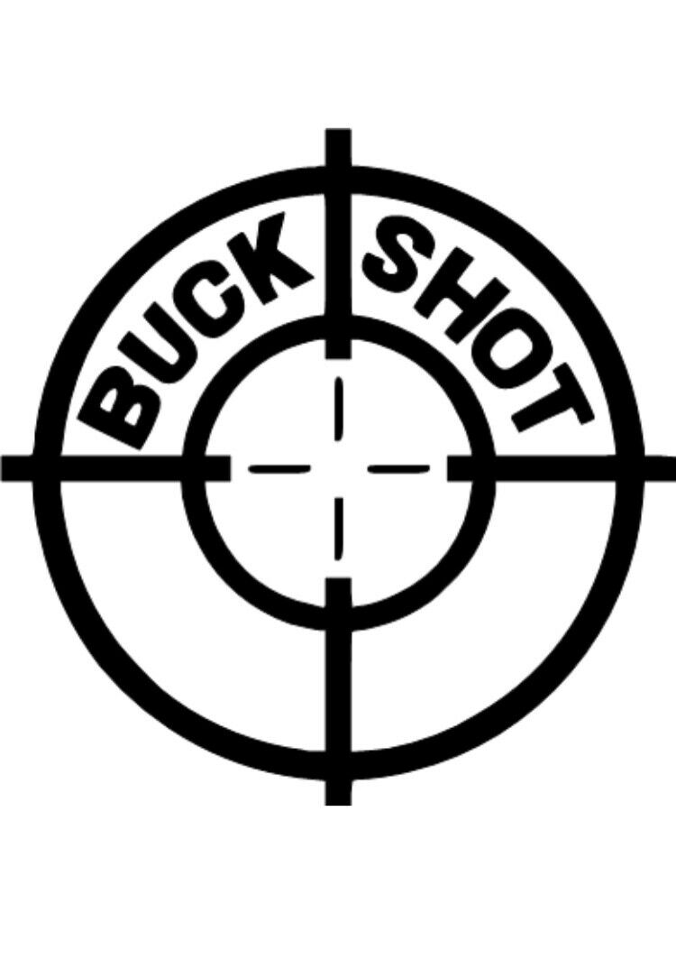 Buck Shot Hip Hop Vinyl Decal Sticker Rap Stickers