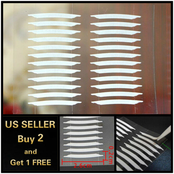 120/360pcs Double Sided Invisible Thin Eyelid Clear Adhesive Sticker Tape