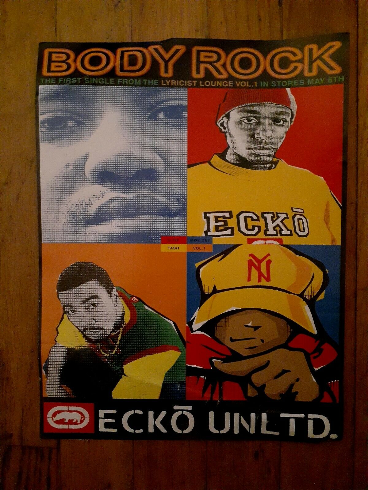 Body Rock Promo Sticker / Ecko Unltd.