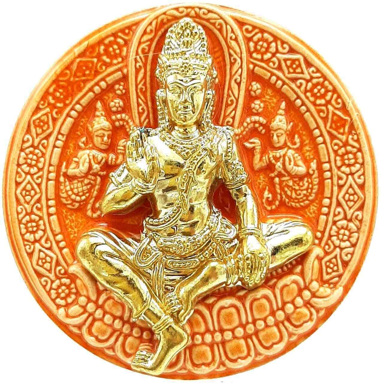 Thai Amulet For Wealth Jatukam Ramathep Barommasat Kuubaramee Mocney Luck